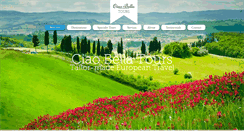 Desktop Screenshot of ciaobellatours.com
